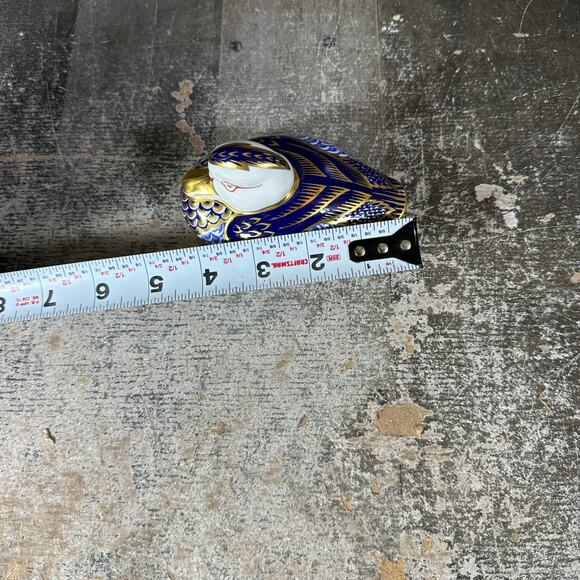 Royal Crown Derby English Bone China DUCK Paperweight Figurine - Picture 3 of 11